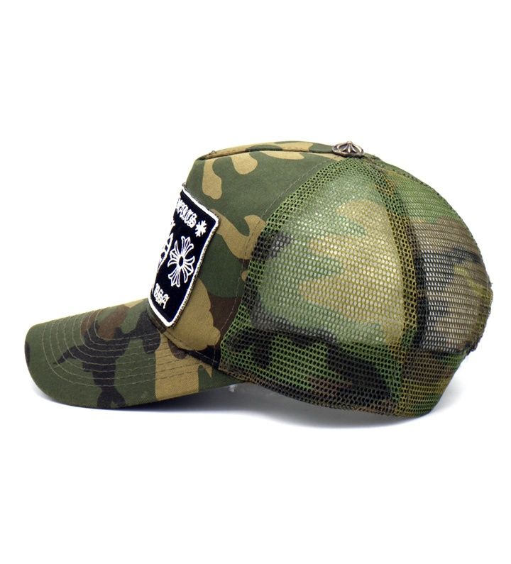クロムハーツ CHROME HEARTS 【 CH TRUCKER CAP 】 CH 刺繍