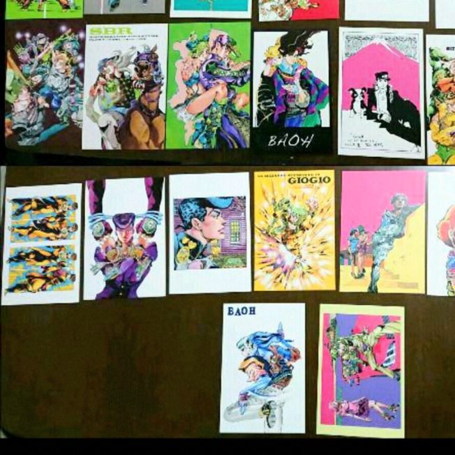 ジョジョ展　ポストカード　50枚セットA　ジョジョの奇妙な冒険 ジョジョの奇妙な冒険 ジョジョ展 荒木飛呂彦原画展 ポストカード 50枚
