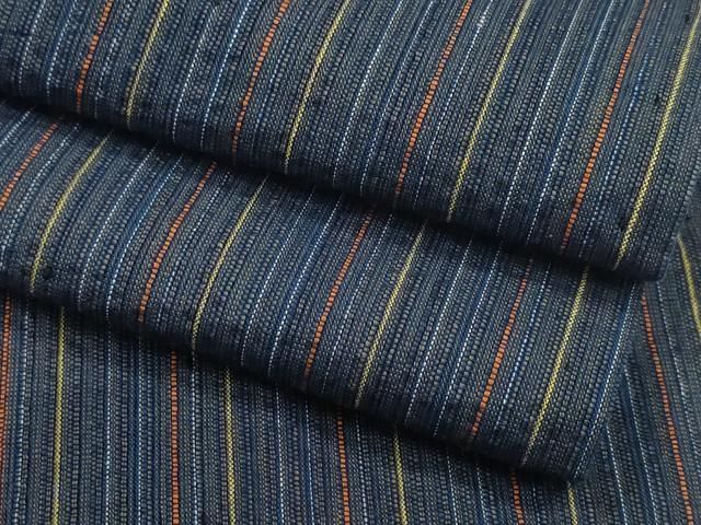 平和屋着物∴夏物 阿波しじら織 浴衣 縞 綿 CAAY4648ng