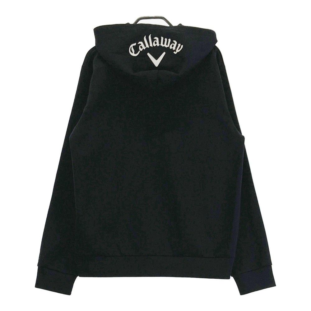 サイズ：L CALLAWAY キャロウェイ  ジップパーカー ジャケット チェック柄 ホワイト系 [240101492098] ゴルフウェア レディース ストスト サイズ：L CALLAWAY キャロウェイ ジップパーカー ジャケット