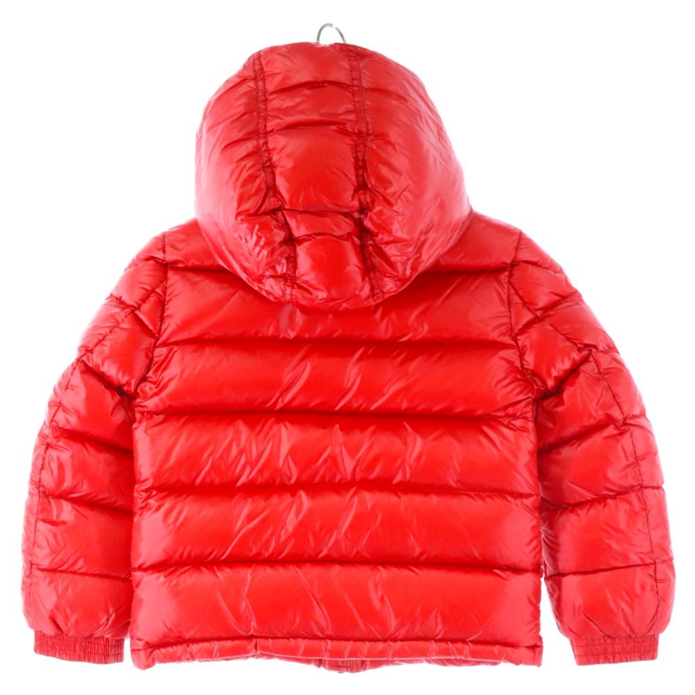 MONCLER (モンクレール) GASTONET GIUBBOTTO ジップアップダウンジャケット キッズ レッド 子供用 D29544187705  - メルカリ