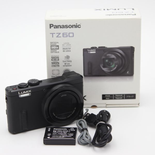 LUMIX LEICA TZ60 30倍ズーム コンパクトカメラ Amazon | パナソニック デジタルカメラ ルミックス TZ60 光学30