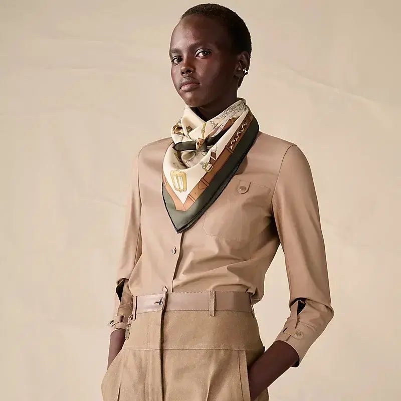 HERMES エルメス Re シュブ ディシャン 90 シルク レディース スカーフ カレ H004096S 11