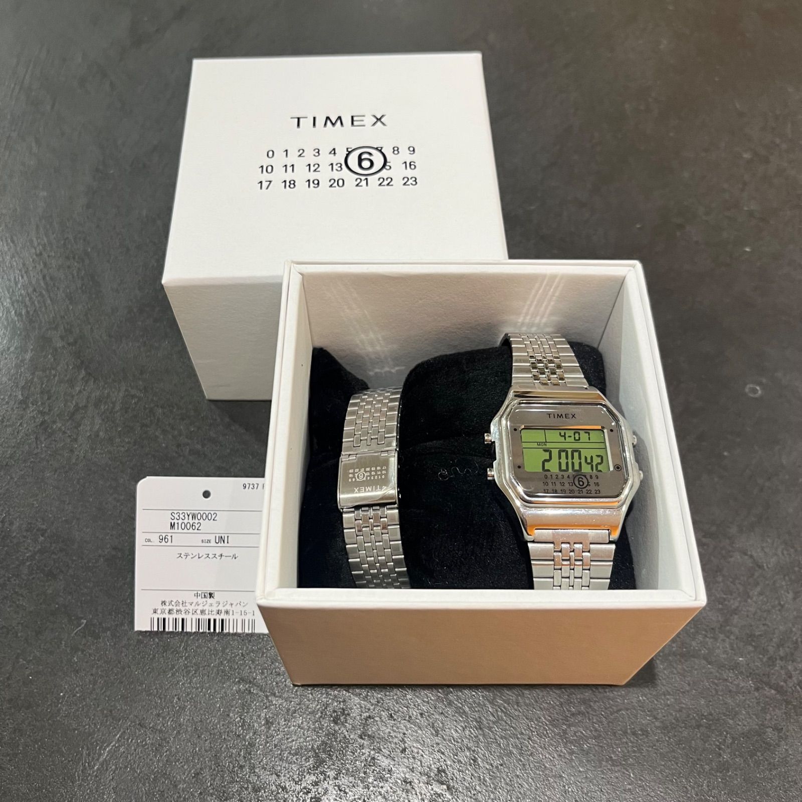Timex x MM6 Maison Margiela】T80 Gift Set w Extra Bracelet