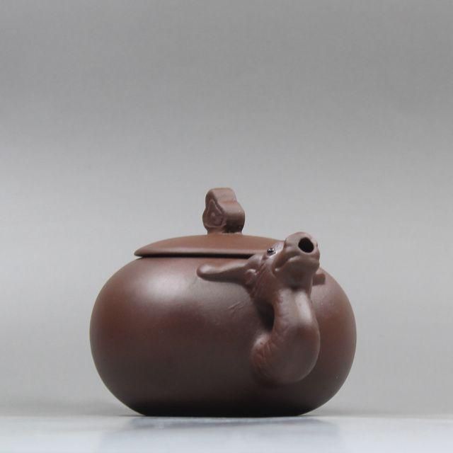 龍鳳紫砂壺  中国宜興  紫泥急須・茶壺・茶道具 龍鳳紫砂壺 中国宜興 紫泥急須・茶壺・茶道具 工芸品