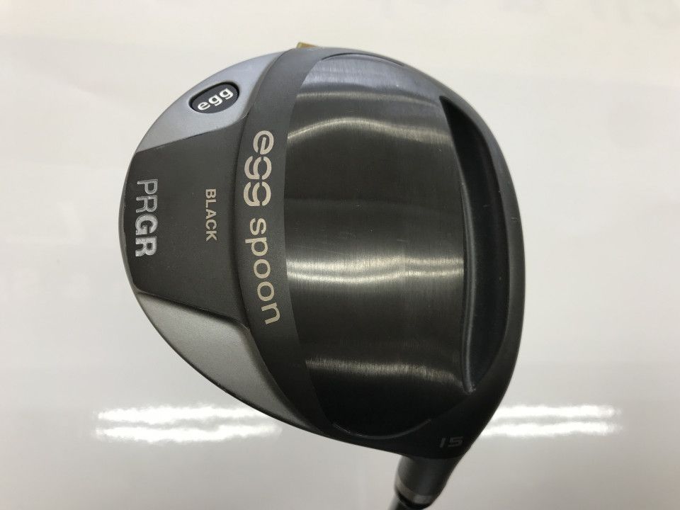 【即納】【訳あり】egg spoon BLACK | 15 | SR | Diamana for PRGR (egg) | 中古 | フェアウェイウッド | プロギア