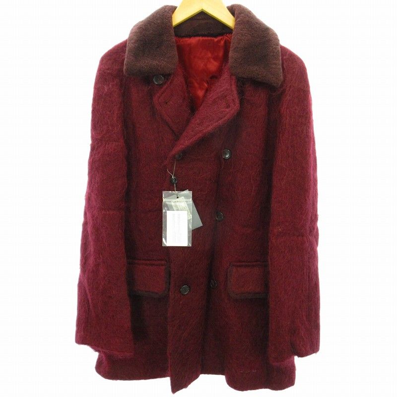 Alexander McQUEEN モヘヤ ロングコート アレキサンダーマックイーン ALEXANDER MCQUEEN タグ付き モヘヤ