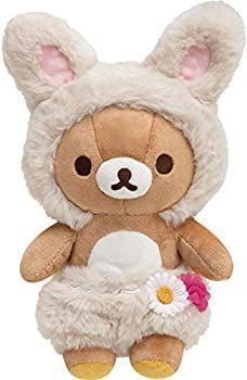 中古】 リラックマ お花畑の小さな子うさぎ あつめてぬいぐるみ リラックマ