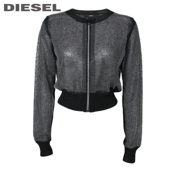 驚きの価格 【新品】DIESEL S シースルー 透け感 薄手 ニット