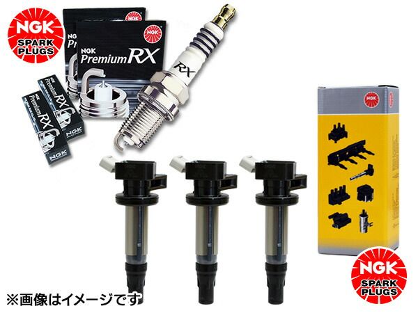 N-BOX N-BOX+ N-BOXスラッシュ JF1 JF2 NGK 正規品 プレミアム RXプラグ 94207 3本 NGK 正規品 イグニッションコイル U5419 3本 H26.01～R02.02