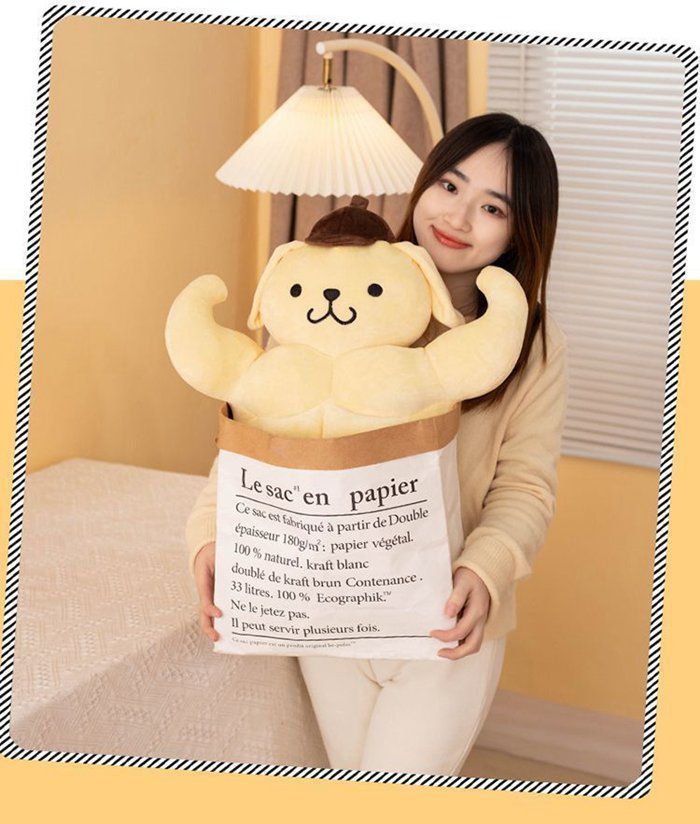ポムポムプリン ぬいぐるみ バラ売り可 sanrio ポムポムプリン ぬいぐるみ(スタンダード)M : サンリオ
