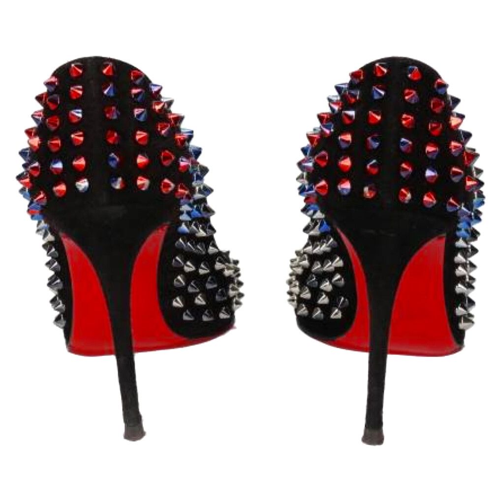 クリスチャンルブタン ZAPPA 100 SUEDE/SPECCHIO【美品】 CHRISTIAN LOUBOUTIN (クリスチャンルブタン) ZAPPA 100 SUEDE