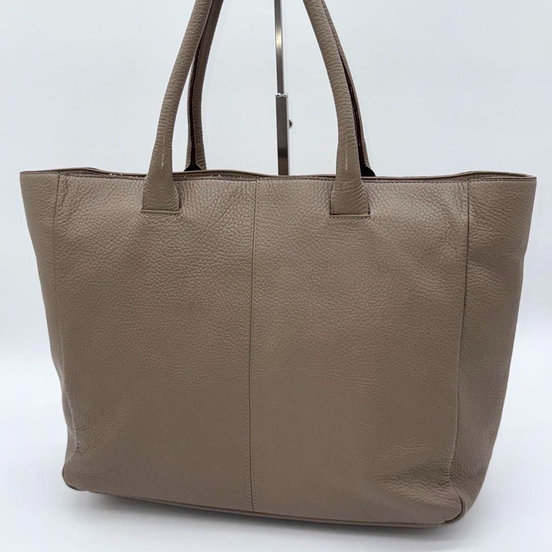 【極美品】ATAO ウィークデー トートバッグ ハーフショルダー グレージュ 極美品】ATAO ウィークデー トートバッグ ハーフショルダー