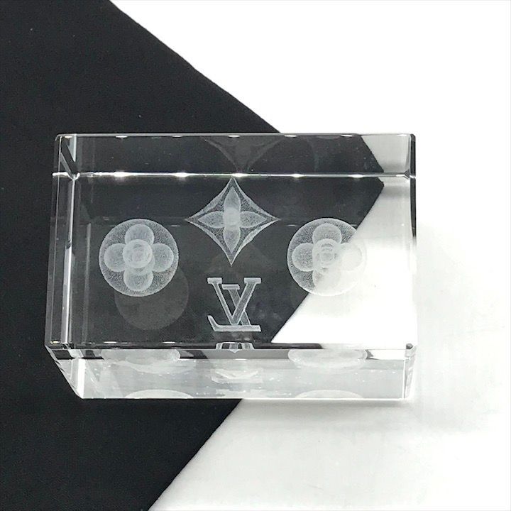 美品 LOUISVUITTON ルイヴィトン モノグラム クリスタル ペーパー