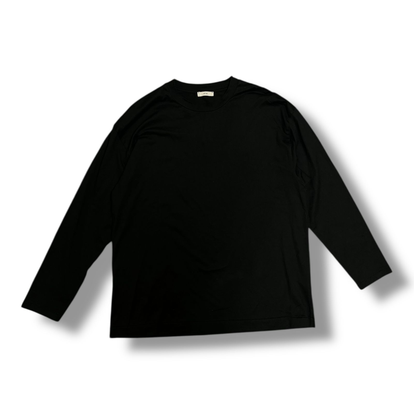 ATON クルーネックTシャツ 長袖Tシャツ カットソー エイトン 7068232 