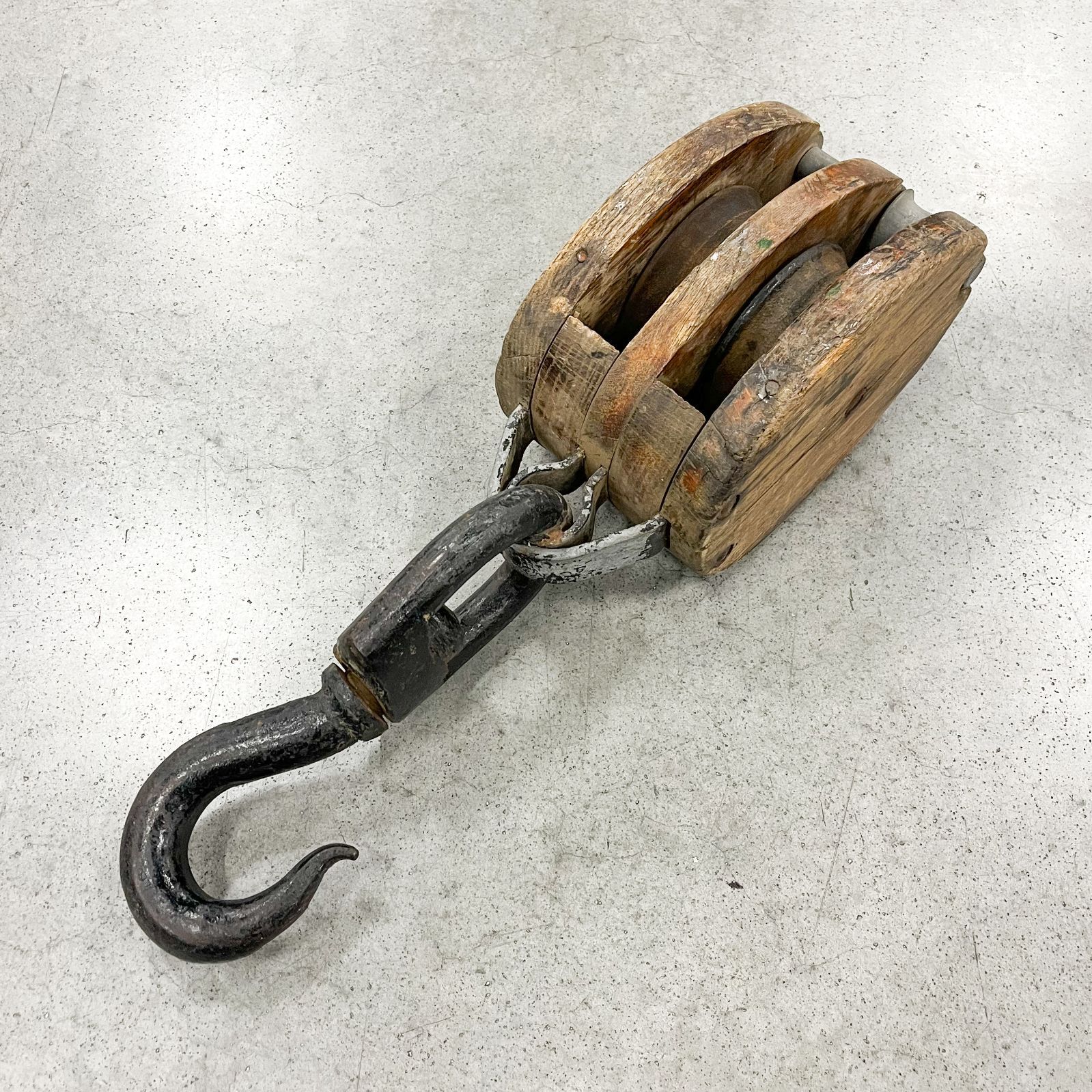 Vintage Industrial Pulley ビンテージ インダストリアル プーリー 滑車 店舗什器