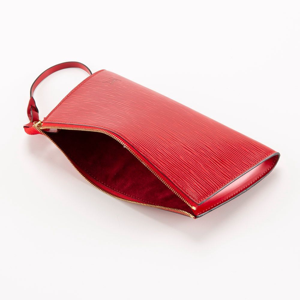 ルイヴィトン エピ アクセソワール アクセサリーポーチ レッド 赤