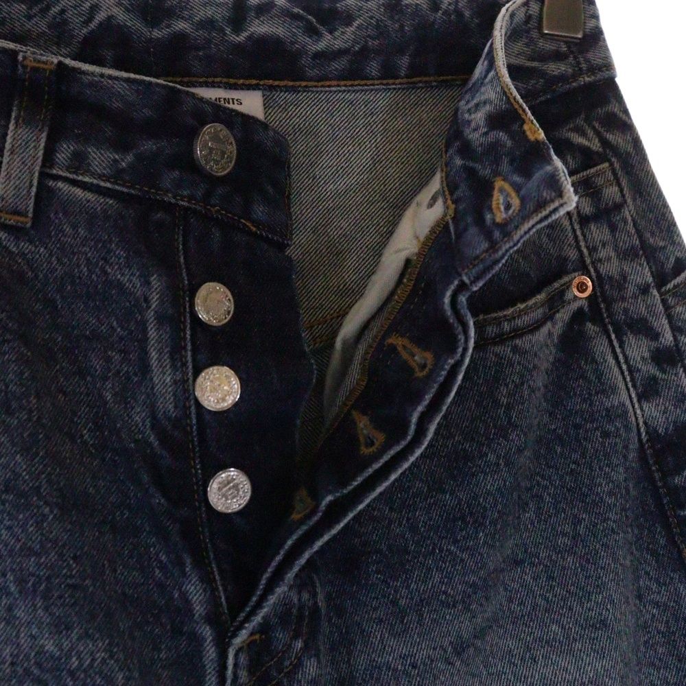 VETEMENTS (ヴェトモン) 23SS デストロイバギーパンツ ダメージバギー