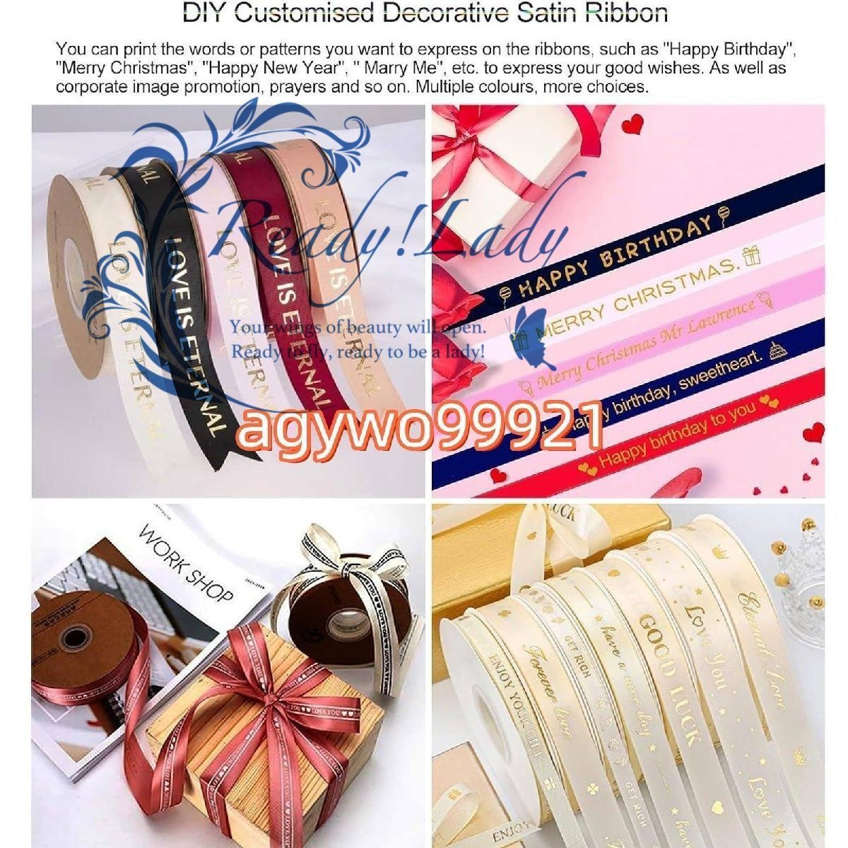 デジタルリボンプリンター サテンリボン印刷機 花束ギフト 弓パーティー結婚式用の50以上の言語をサポート シングルロウ NEXPOTALLINN_EU