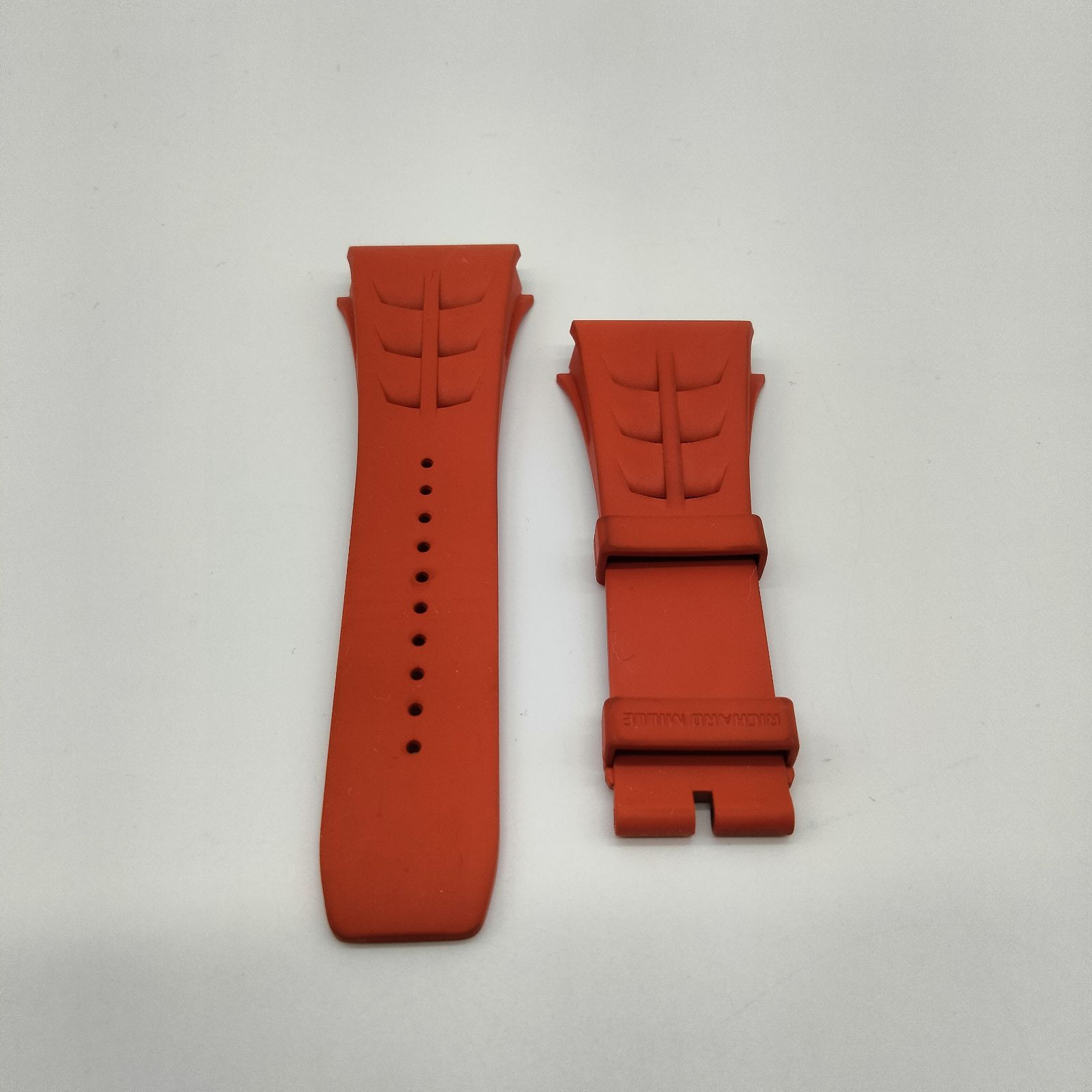 RICHARD MILLE レッドラバーベルト ✨️RICHARD MILLE✨リシャールミル ラバーベルト 時計ベルト