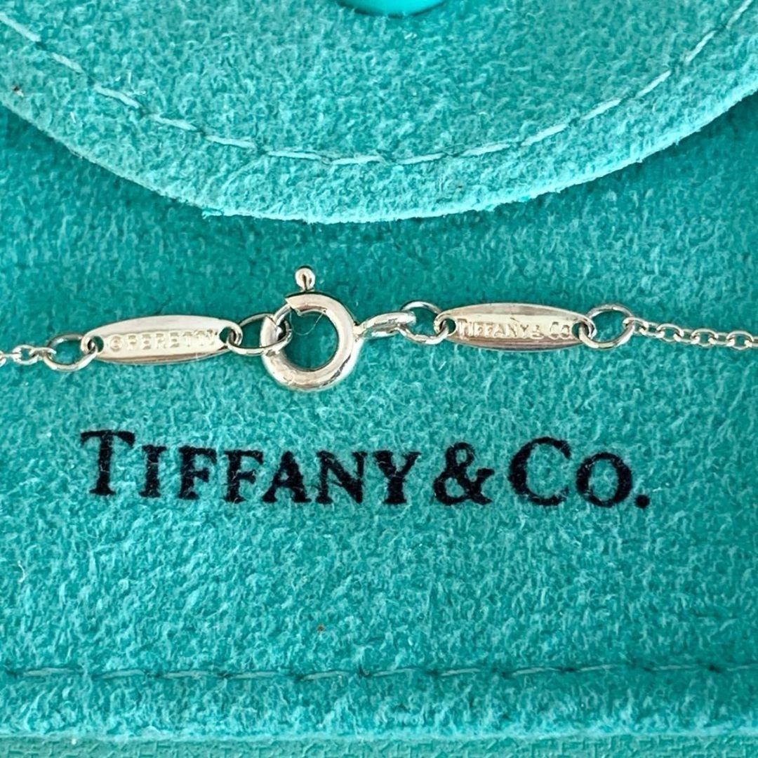 ティファニー 3.7mm プラチナ ダイヤ バイザヤード ネックレス QI2e ティファニー 3.7mm ダイヤモンド バイザヤード ネックレス SX2e