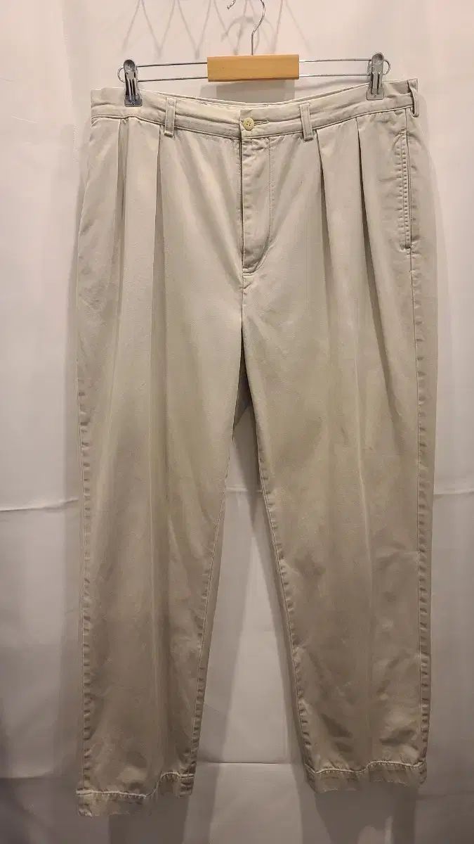 90s ヴィンテージ ポロ アンドルーチーノパンツ アイボリー 35 インチ