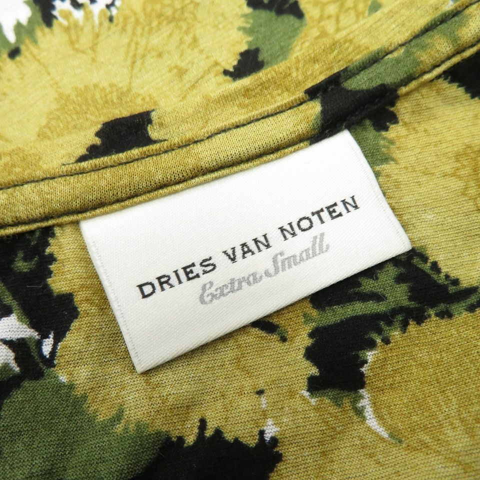 ドリス ヴァン ノッテン DRIESVANNOTEN カットソー 半袖 花柄 総柄 738438i