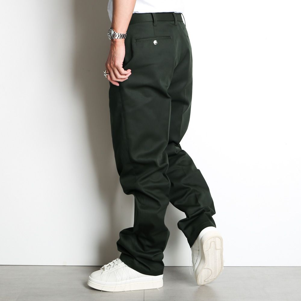 MASSES/マシス】TC-HOPSACK PANTS - Green / ワークトラウザー 