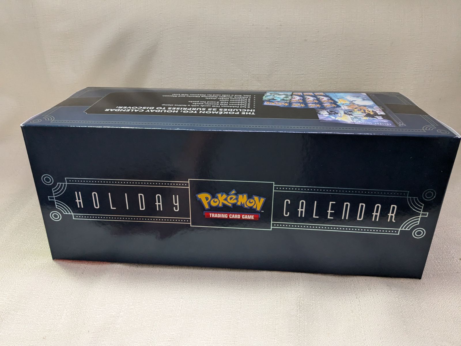 ポケモン ホリデーカレンダー 2023 スタンプカード 英語