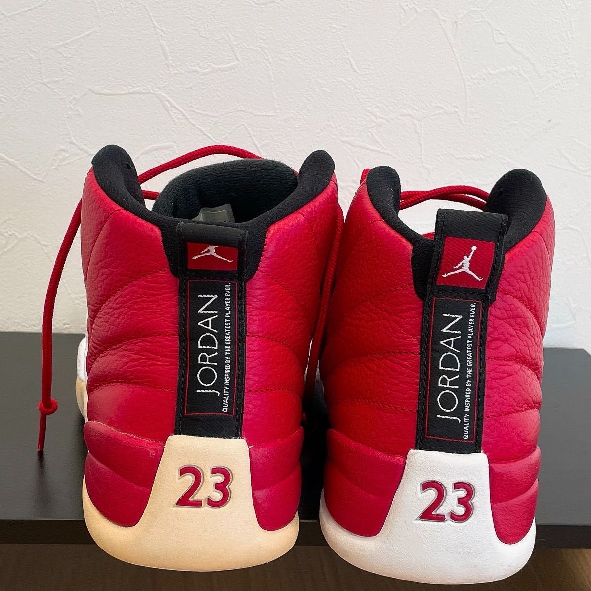 Air jordan 12 retro gym red sale