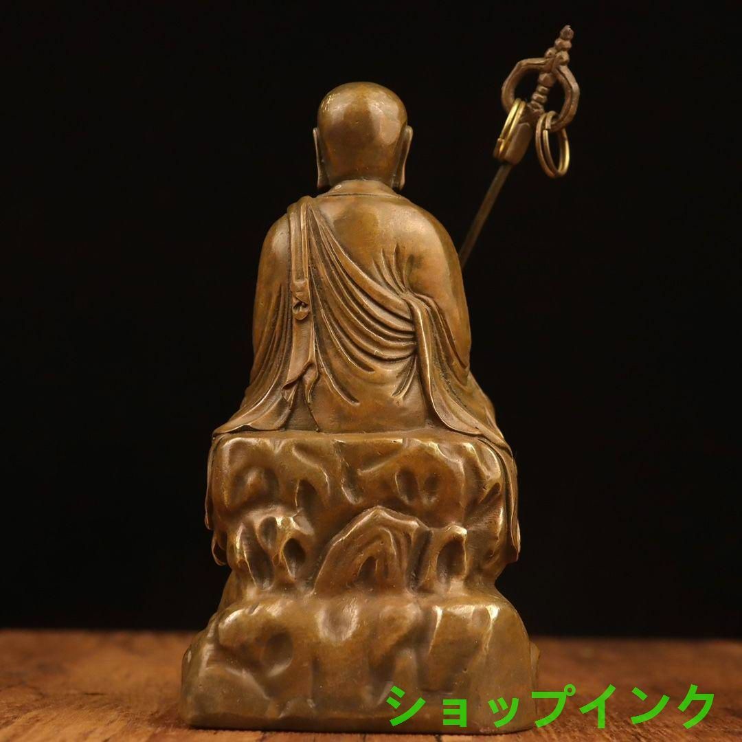 地蔵 菩薩 観音 銅製 仏像 彫刻 置物 開運 風水 鎮宅辟邪 - メルカリ