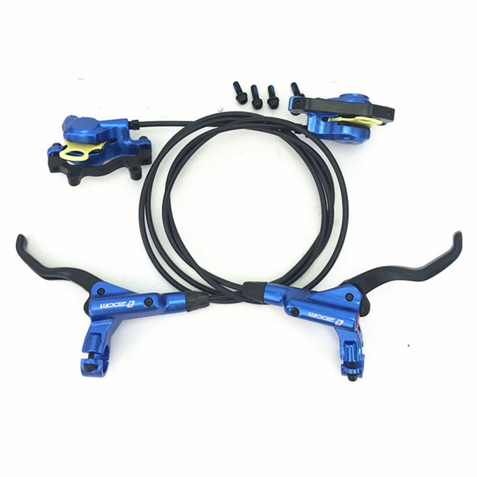 数量 QIRUN自転車ブレーキレバー 左右レバーセット800|1400ミリメートルMTB自転車の油圧ディスクブレーキセットフロントとリアのバイクパーツ