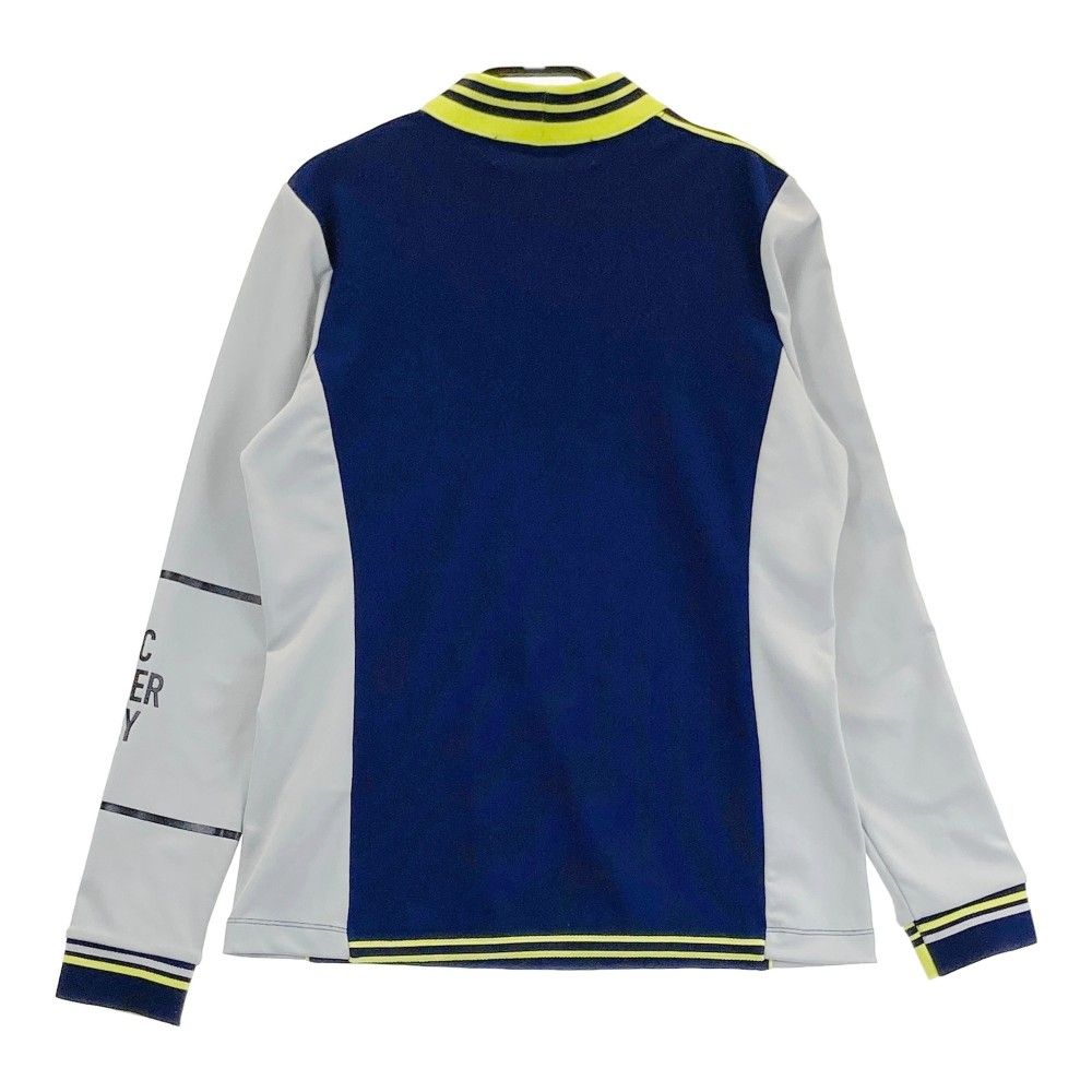 サイズ：M DECEMBERMAY ディセンバーメイ  モックネック長袖Tシャツ  ネイビー系 [240101449892] ゴルフウェア レディース ストスト サイズ：M DECEMBERMAY ディセンバーメイ モックネック長袖T