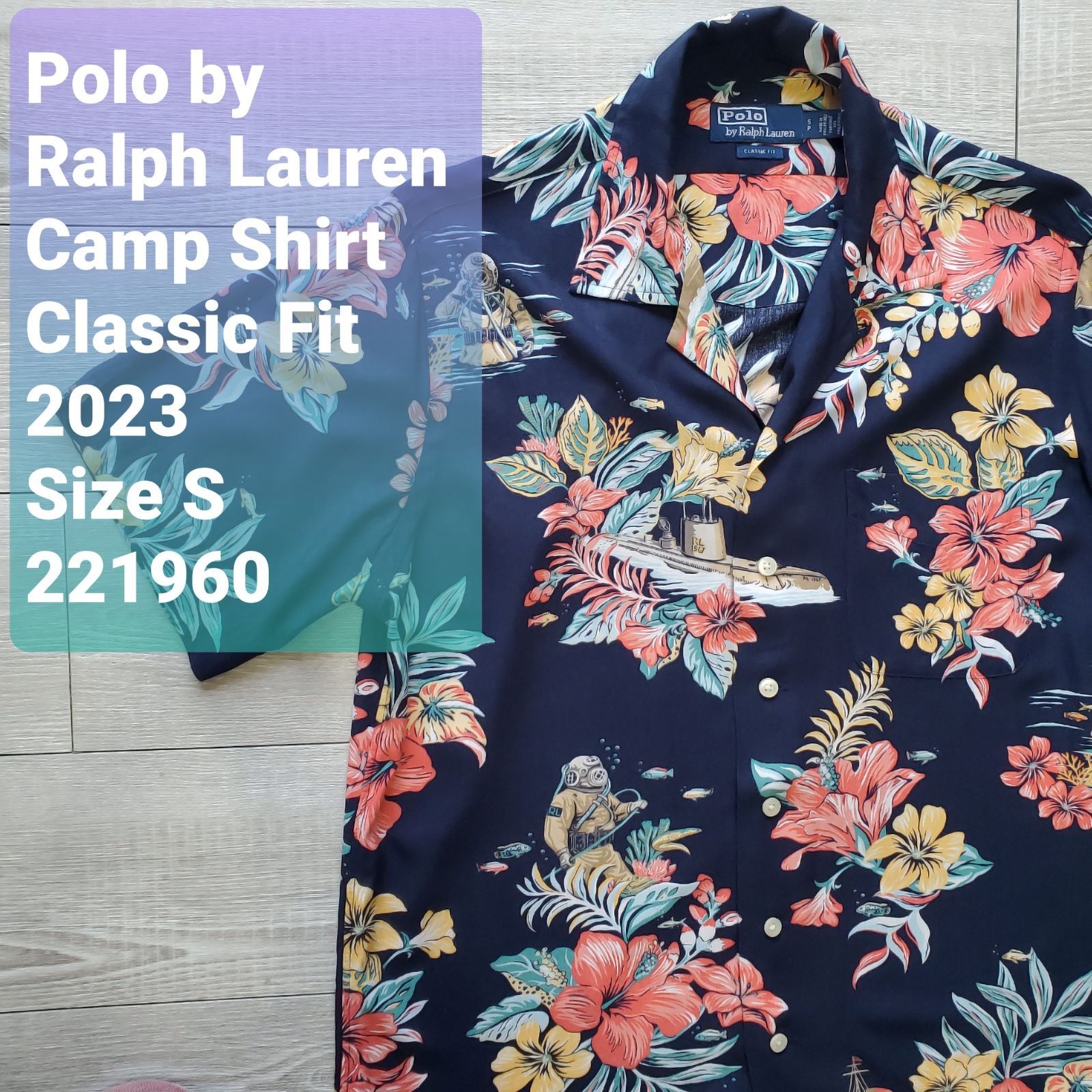 POLO RALPH LAUREN ポロラルフローレン CLASSIC FIT TROPICAL CAMP