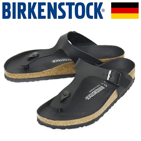 BIRKENSTOCK ビルケンシュトック 1029143 GIZEH ギゼ ビルコフローサンダル TRIPLES BLACK レギュラー幅 BI445 レギュラー幅 39-約25.0cm