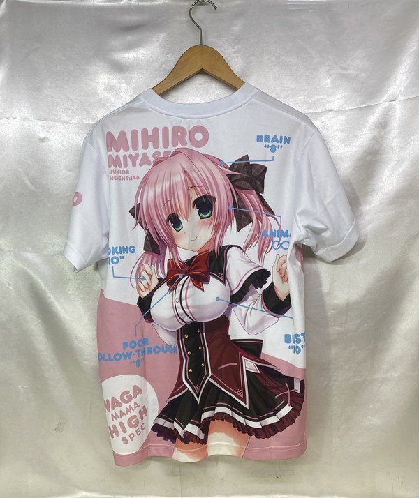 ワガママハイスペック フルグラフィックTシャツ 兎亜 アーシェ かおるこ 未尋 ４枚セット まとめ売り おまけ付き ワガママハイスペック フルグラフィックTシャツ 兎亜 アーシェ