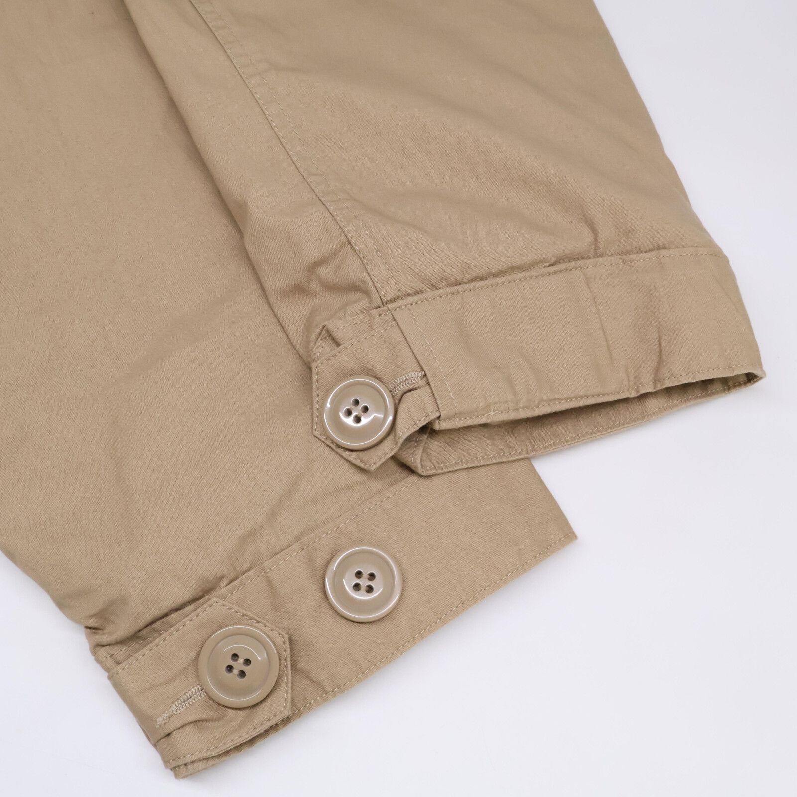 HOUSTON ヒューストン 5409M ﾍﾞｰｼﾞｭ M-51 ﾗｲﾅｰ付き ﾓｯｽﾞｺｰﾄ XS