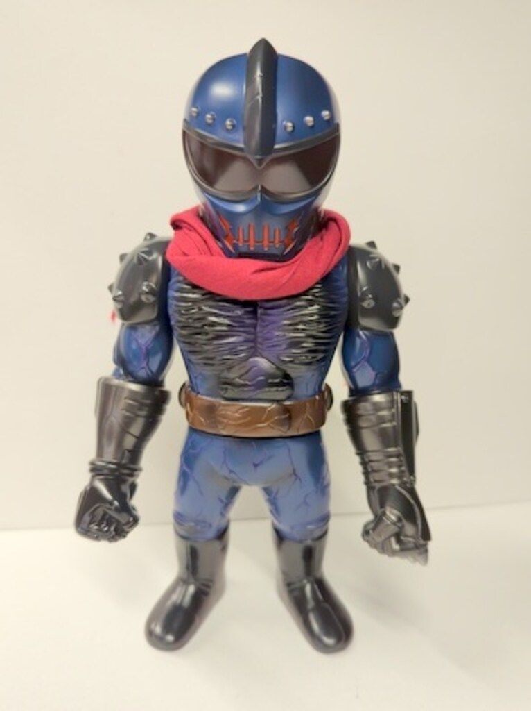 REALHEAD/CORDVIPER 真マシンサイダー 青成型/黒紫茶塗装/赤紫マフラー
