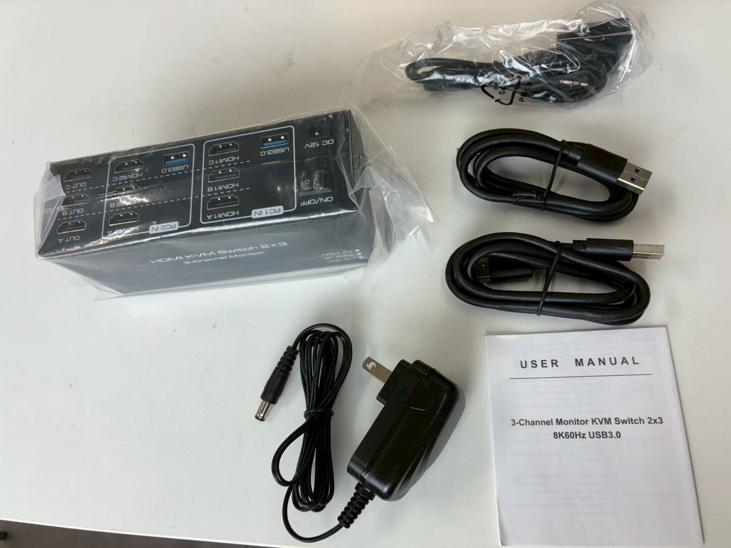 切替器 2入力3出