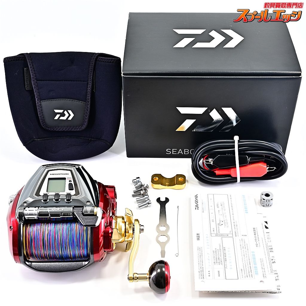 ダイワ 17シーボーグ 1200MJ 使用距離2.5km 使用12時間 DAIWA SEABORG m40090