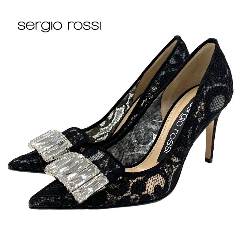 セルジオロッシ sergio rossi パンプス パーティーシューズ 靴 