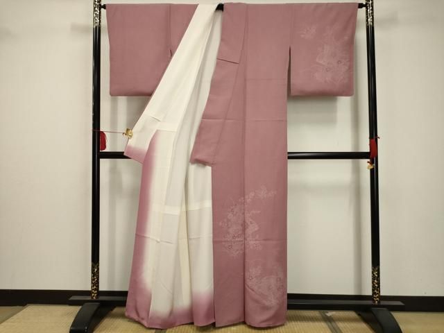 平和屋着物○江戸小紋 服部光擴 霰 三越扱い 逸品 未使用 CAAC2752ua