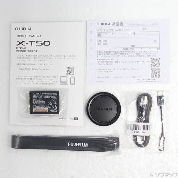  〔 〕 X T 50 ボディ ブラック 276 ミラーレス一眼 デジタルカメラ