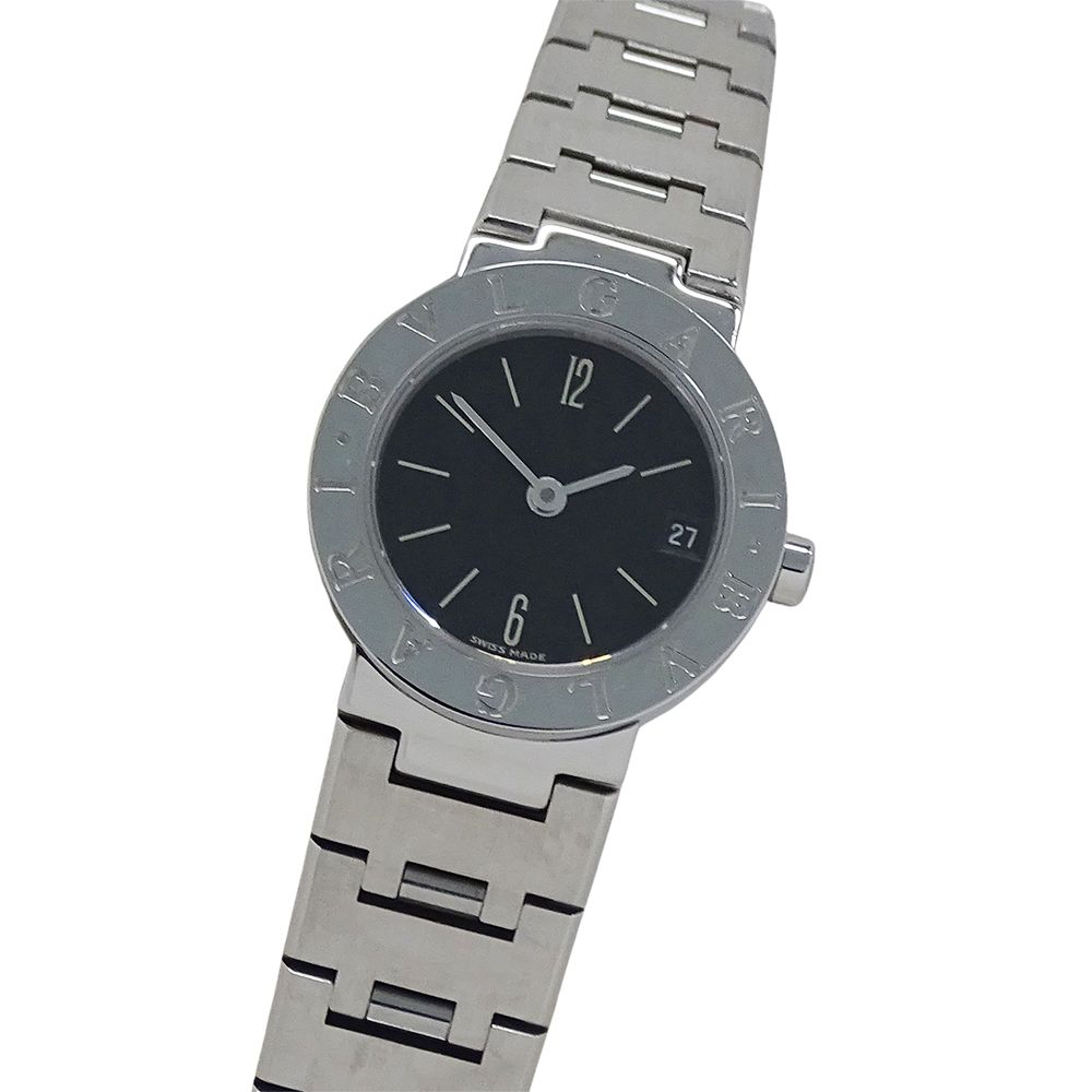 BVLGARI 時計 シルバー ステンレス Steel Bvlgari Bvlgari Watch Grey with Diamonds BBL33C6SS/12