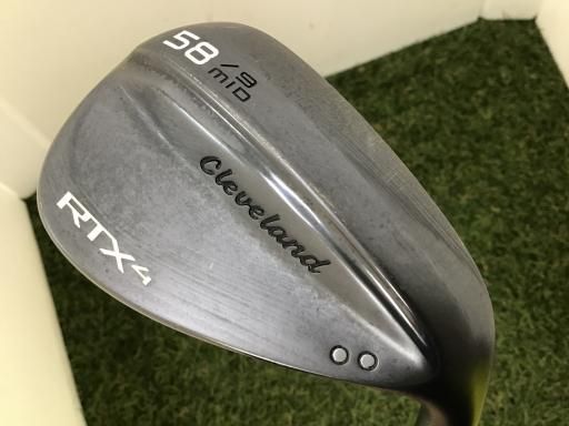 中古】 クリーブランド Cleveland RTX-4 ブラックサテン 58°/09