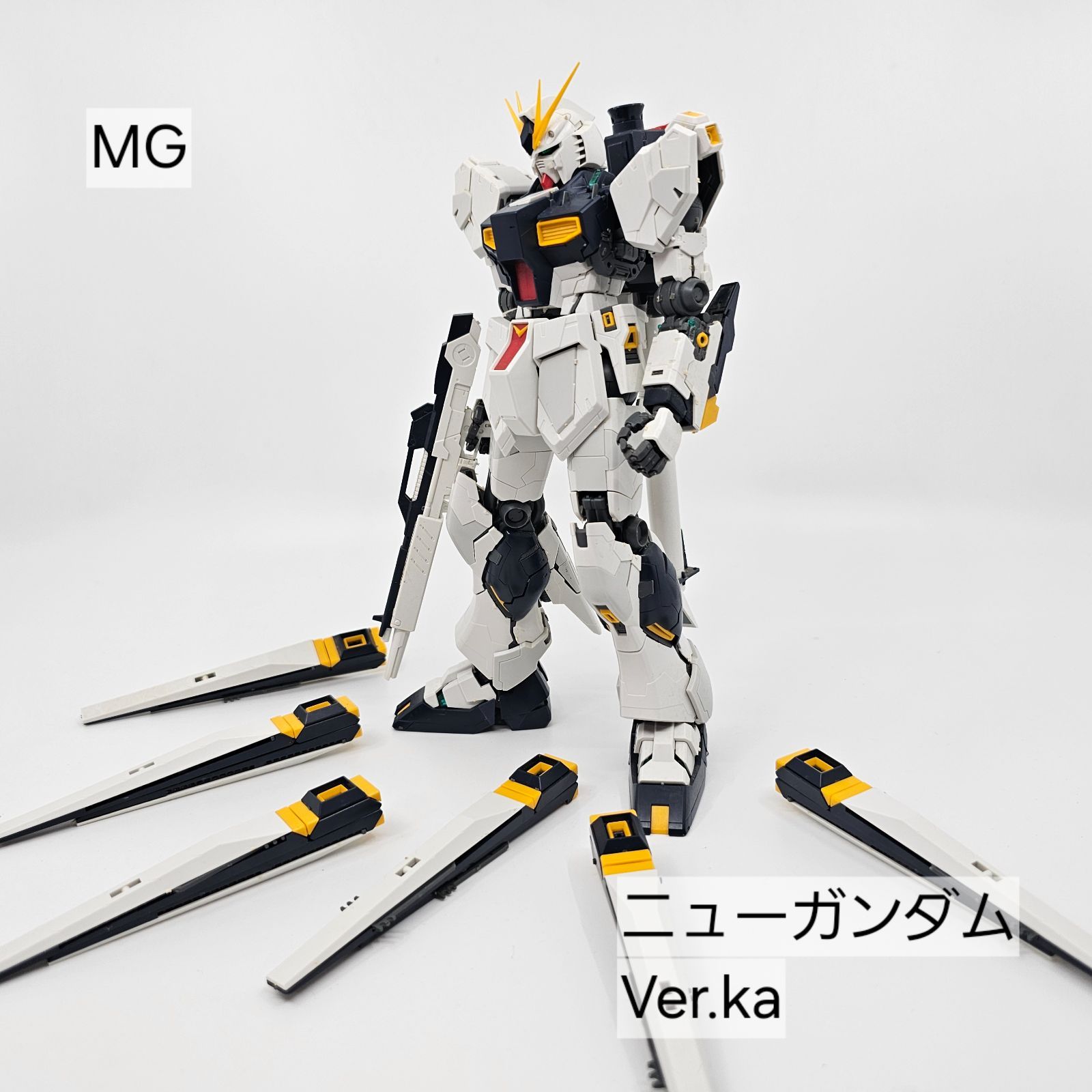 安価 ワタナベ νガンダムニューガンダムMG(マスターグレード) ver.Ka ジャンク ロボット