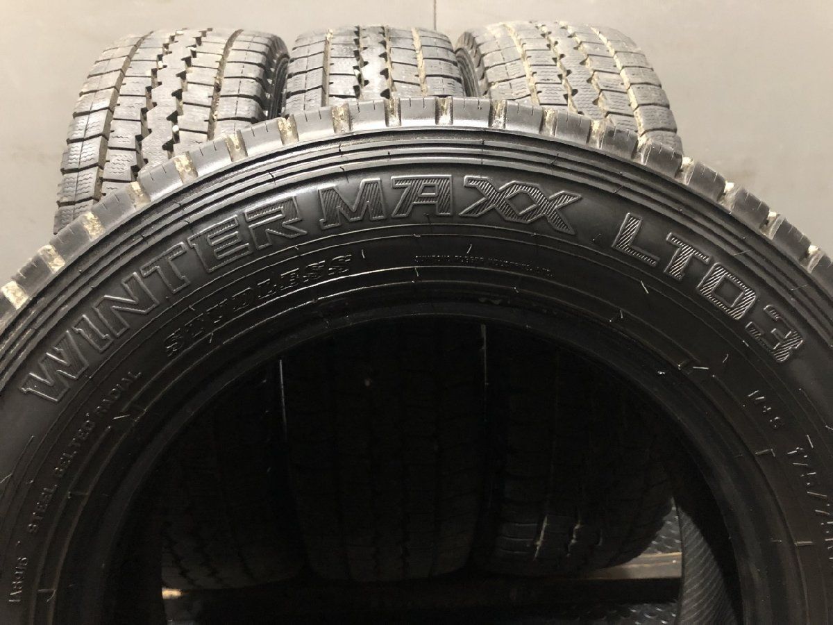 DL WINTER MAXX LT03 175/75R15 103/101L LT 15インチ ライトトラック用 スタッドレス 4本 19年製 バリ溝 ダイナ トヨエース等　(VTG766) DL WINTER MAXX LT03 175/75R15 103/101L LT 15インチ ライトトラック