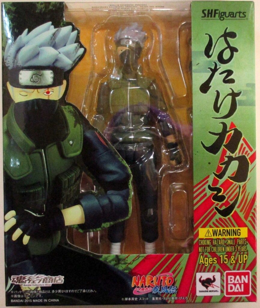 バンダイ S.H.Figuarts NARUTO -ナルト- 疾風伝 はたけカカシ