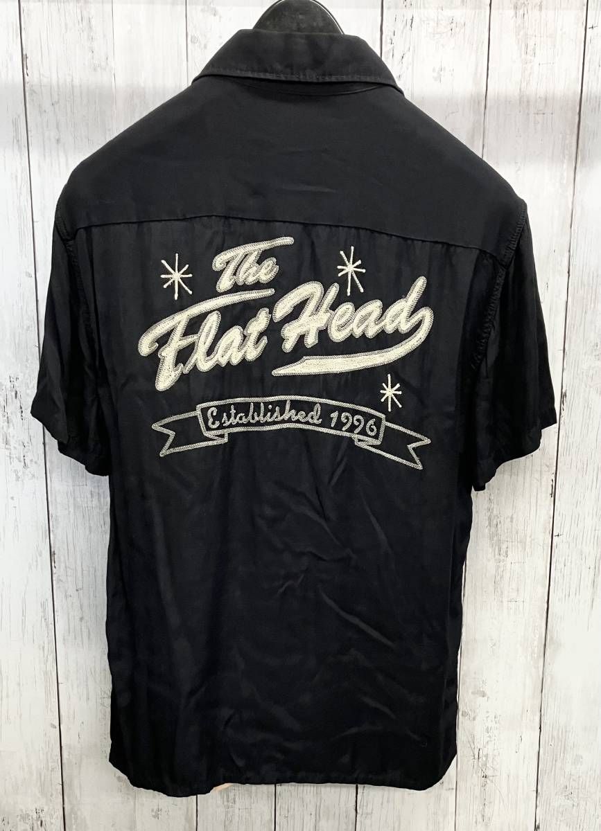 FLAT HEAD/ボーリングシャツ /フラットヘッド/レーヨン 100