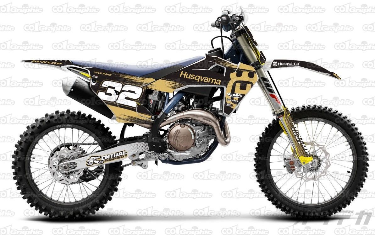 ハスクバーナ HUSQVARNA デカール ステッカー グラフィックキット 